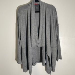 Calvin Klein Performance Striped Cardigan - Super Soft with pockets size Largr